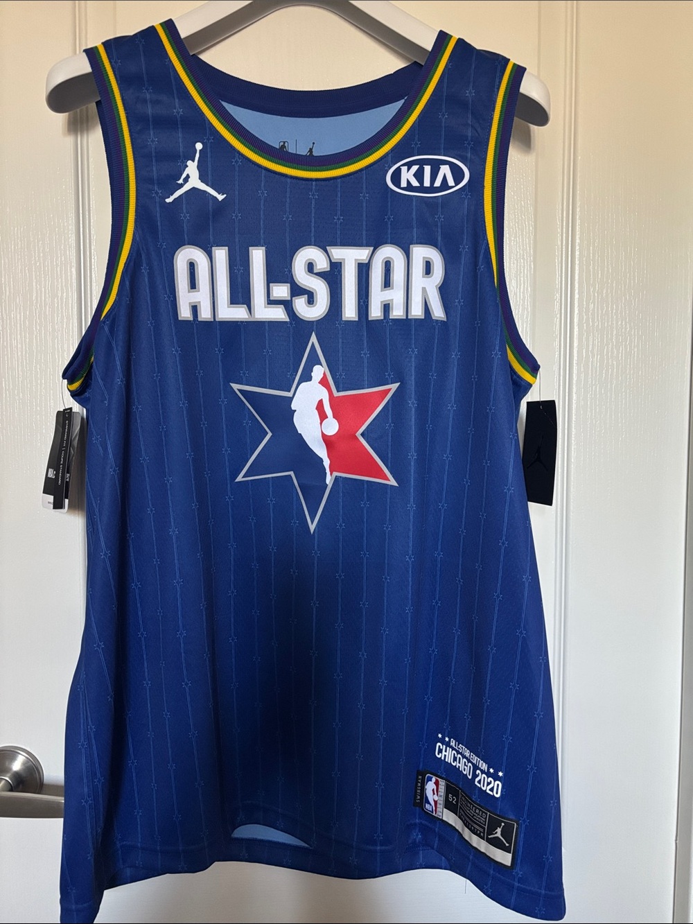 Jordan NBA All-Star Navy Blue Jersey - Official Jumpman